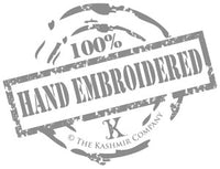 hand embroidered badge