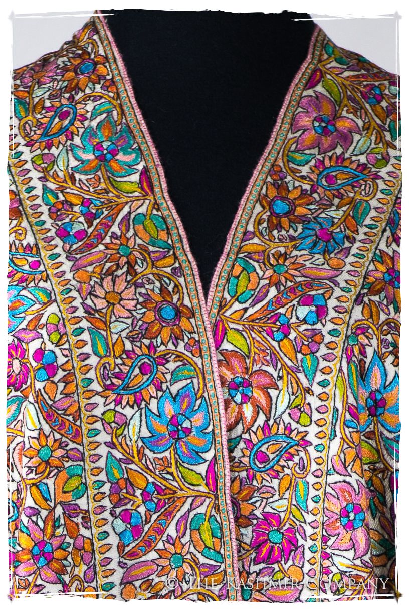 Fleur Tropicale Tahiti - Grand Pashmina Shawl
