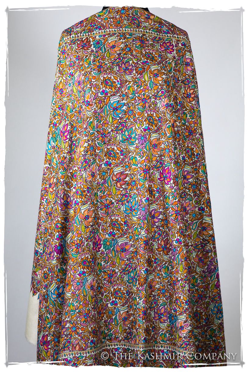 Fleur Tropicale Tahiti - Grand Pashmina Shawl