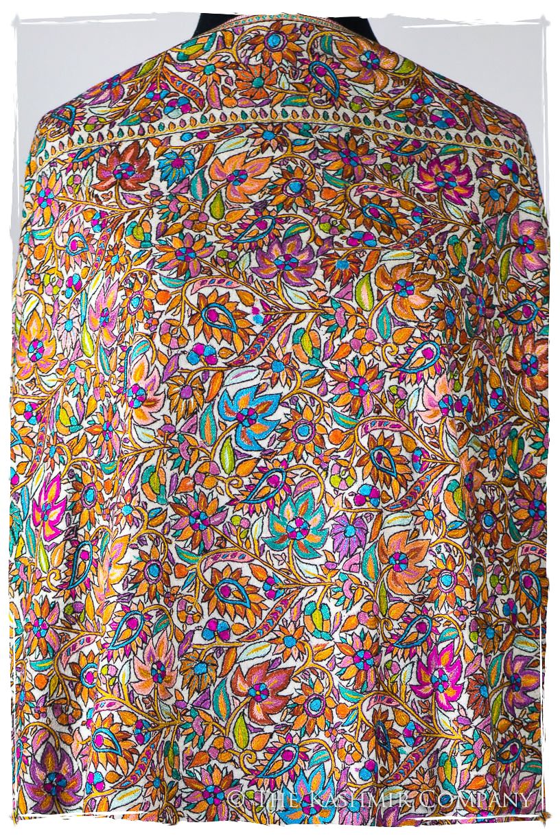 Fleur Tropicale Tahiti - Grand Pashmina Shawl