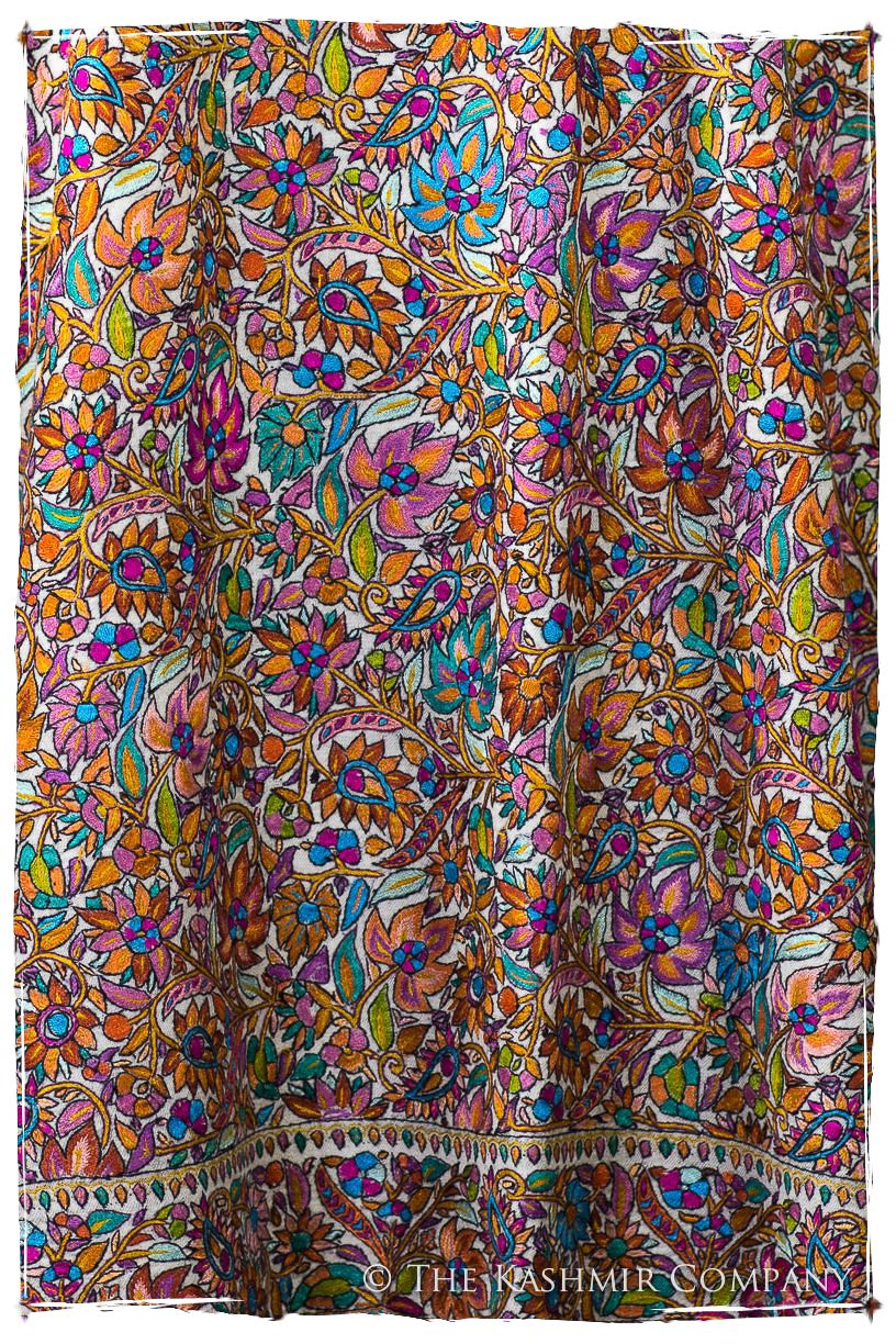 Fleur Tropicale Tahiti - Grand Pashmina Shawl