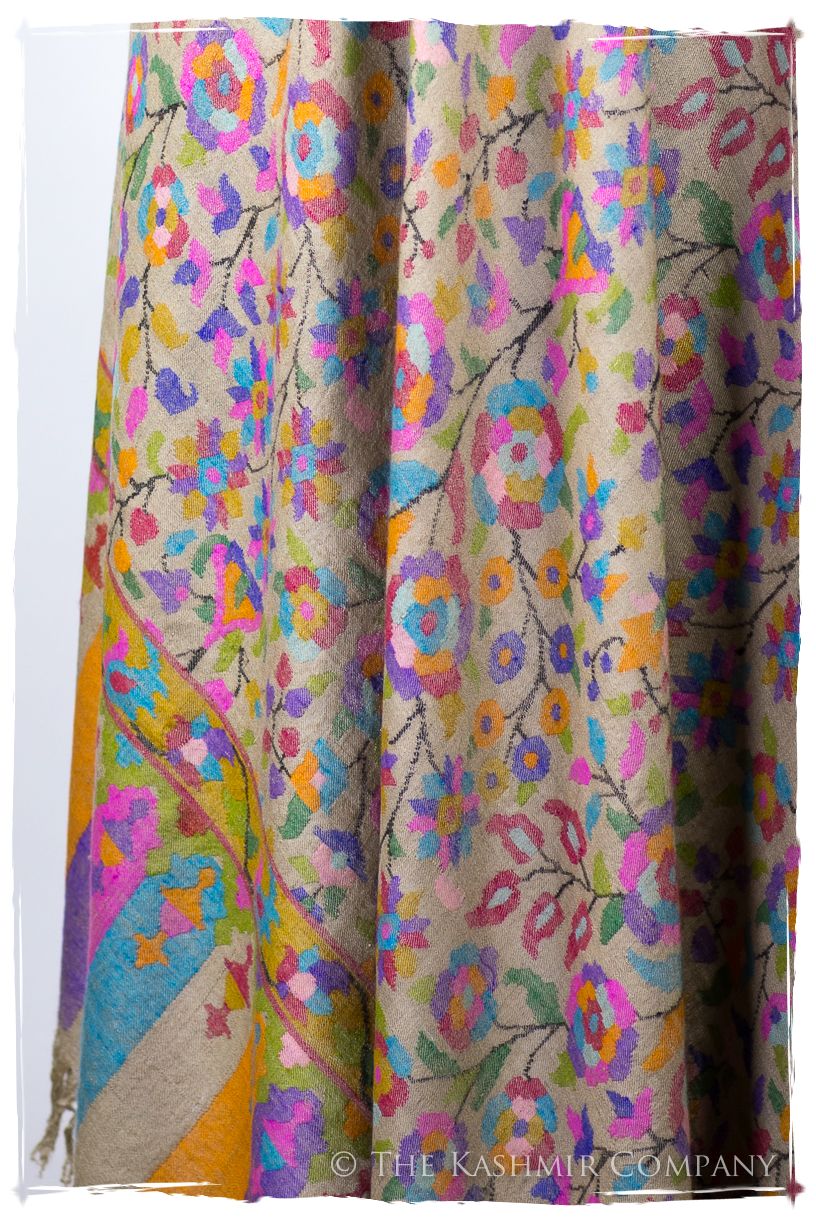 La Carnaval Orient Shawl - Kani Grand Handloom Pashmina Shawl