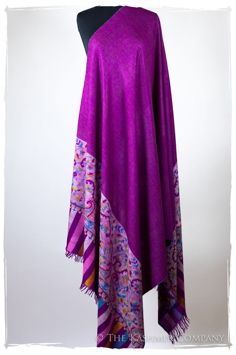 Stained Glass Luxe - Kani Grand Handloom Pashmina Shawl