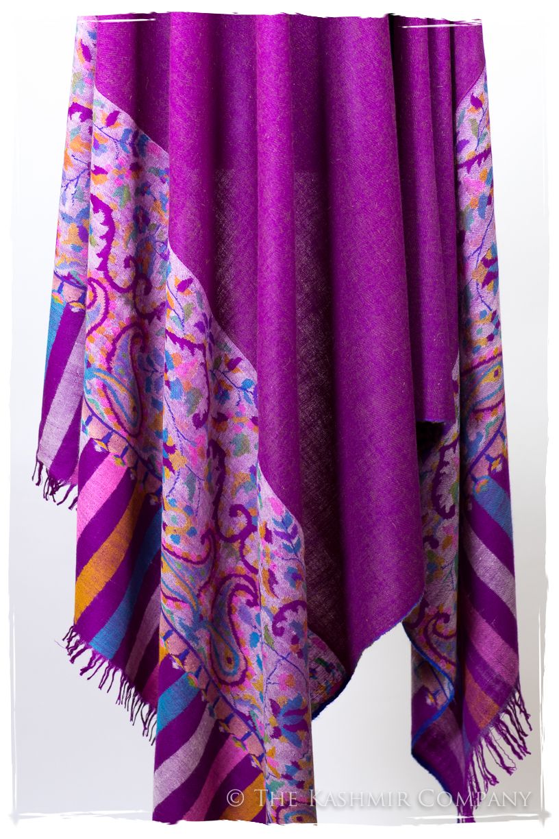 Stained Glass Luxe - Kani Grand Handloom Pashmina Shawl