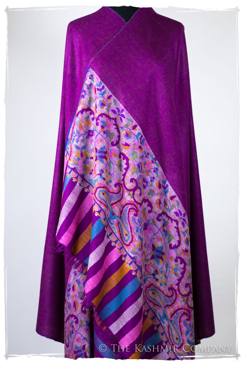 Stained Glass Luxe - Kani Grand Handloom Pashmina Shawl