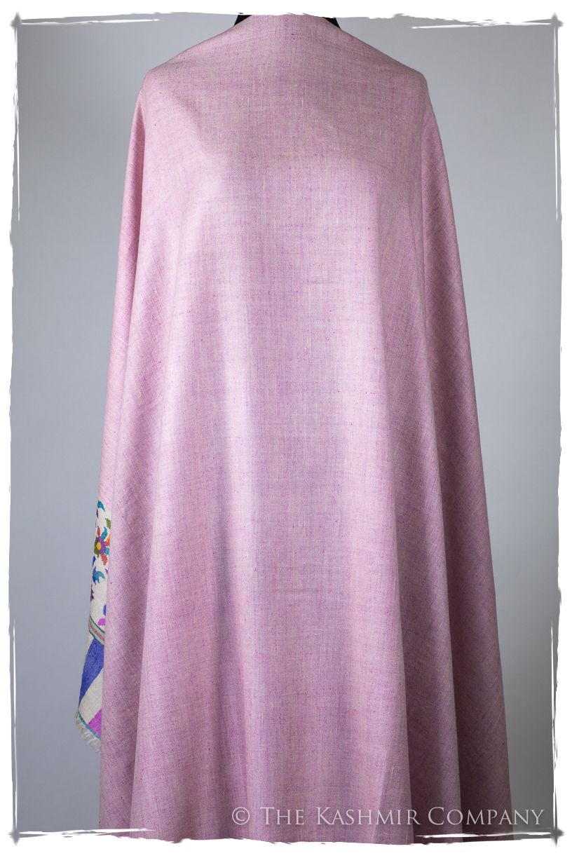 Verre Rose - Kani Grand Handloom Reversible Pashmina Shawl