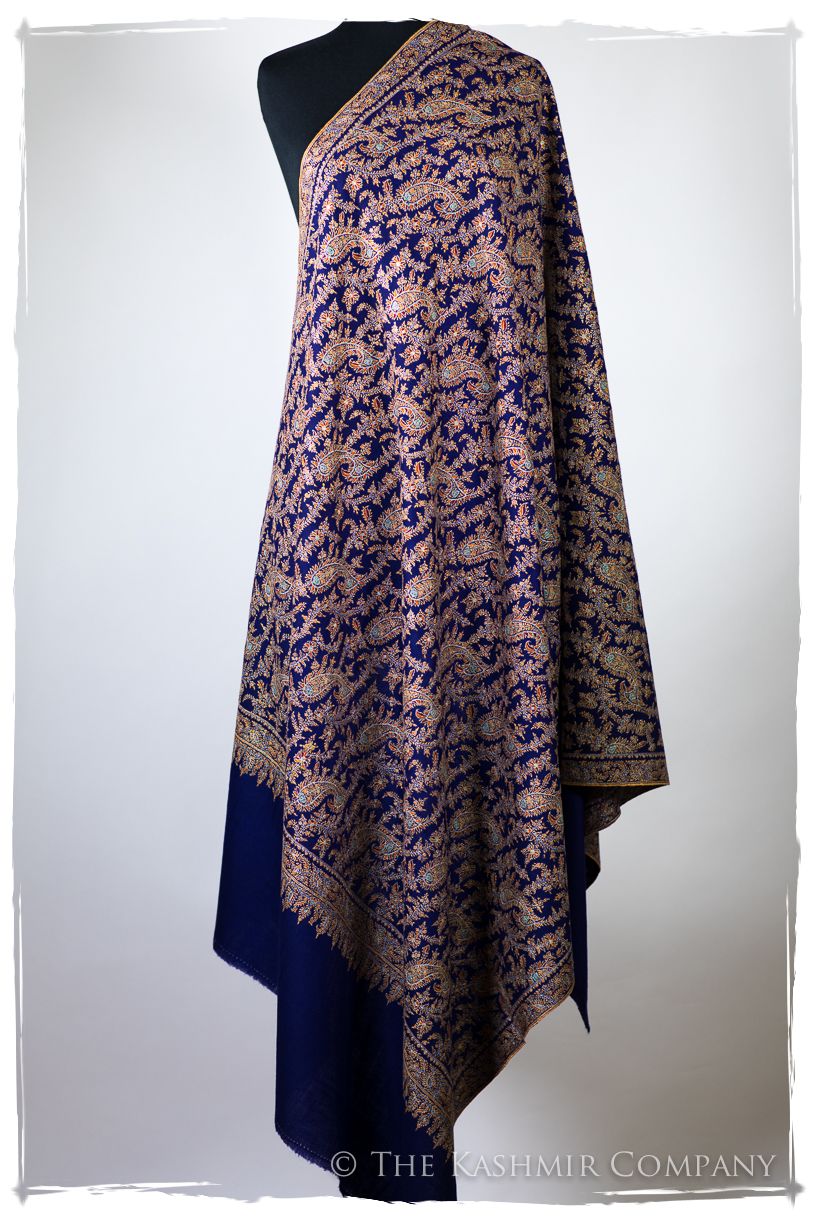 The Night at the Opera Bleu - Grand Pashmina Shawl