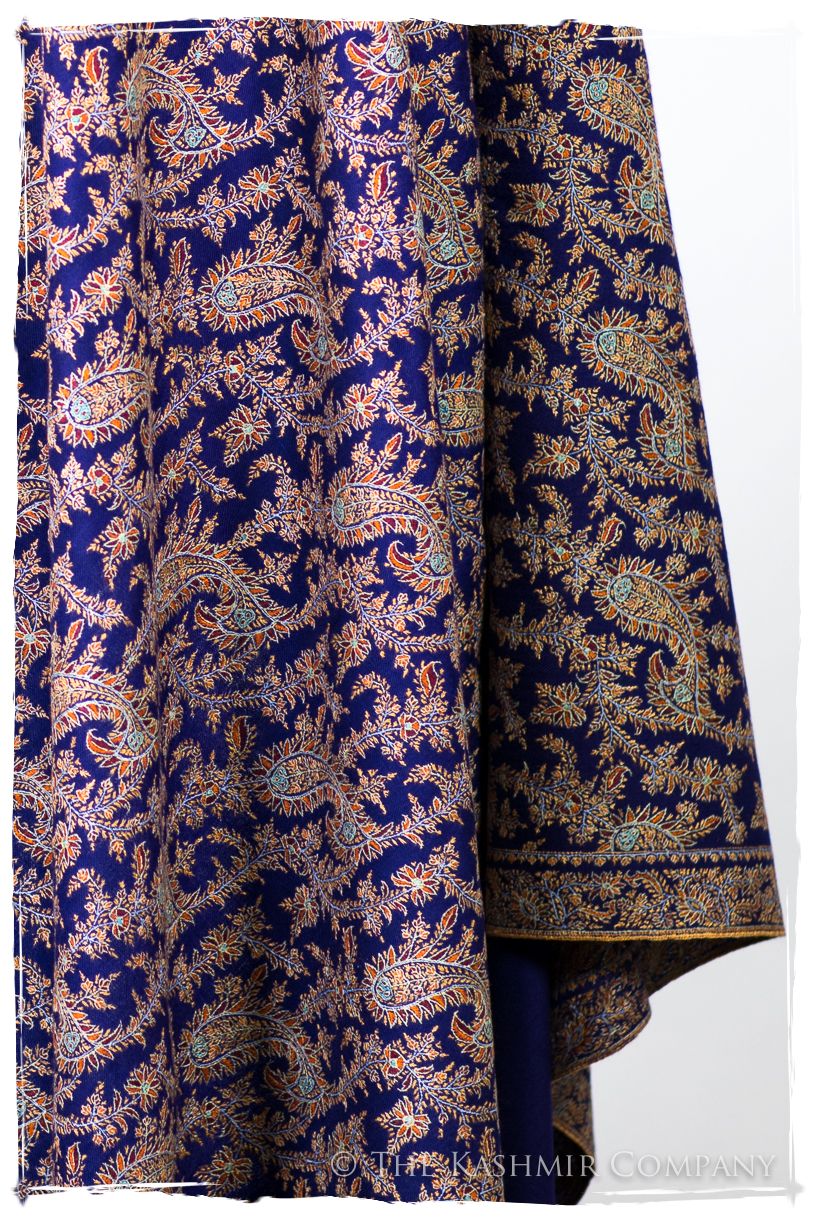 The Night at the Opera Bleu - Grand Pashmina Shawl