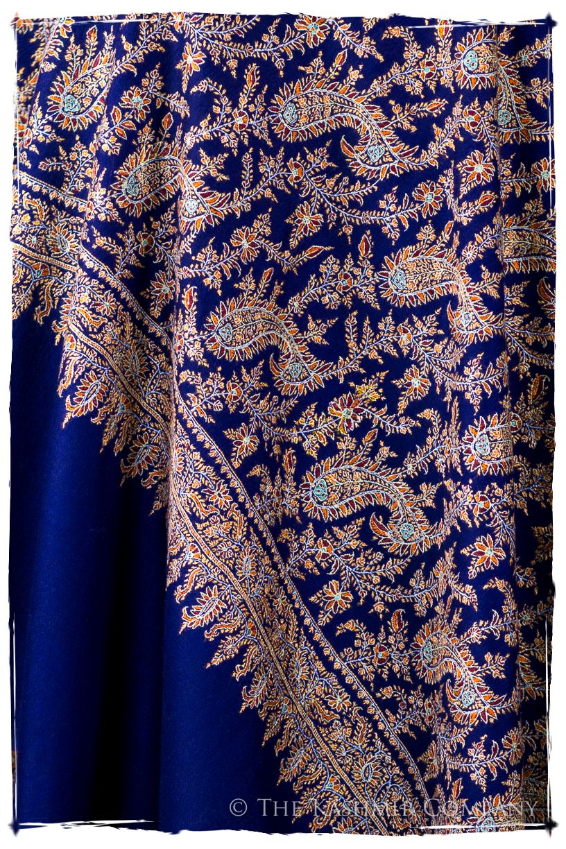 The Night at the Opera Bleu - Grand Pashmina Shawl