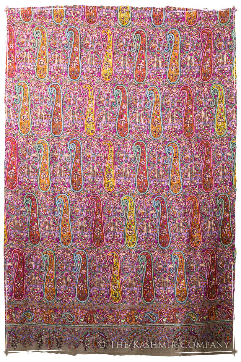 Le joyau Paisley - Grand Pashmina Shawl