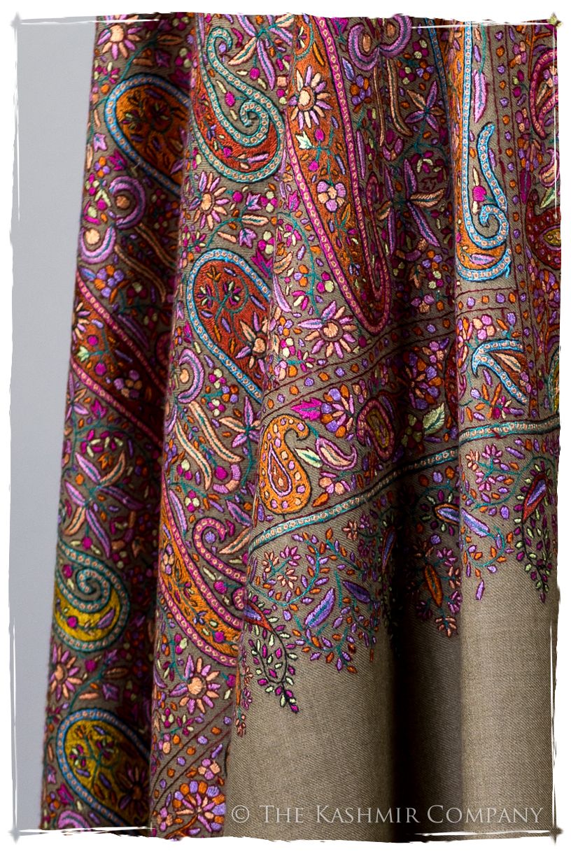 Le joyau Paisley - Grand Pashmina Shawl