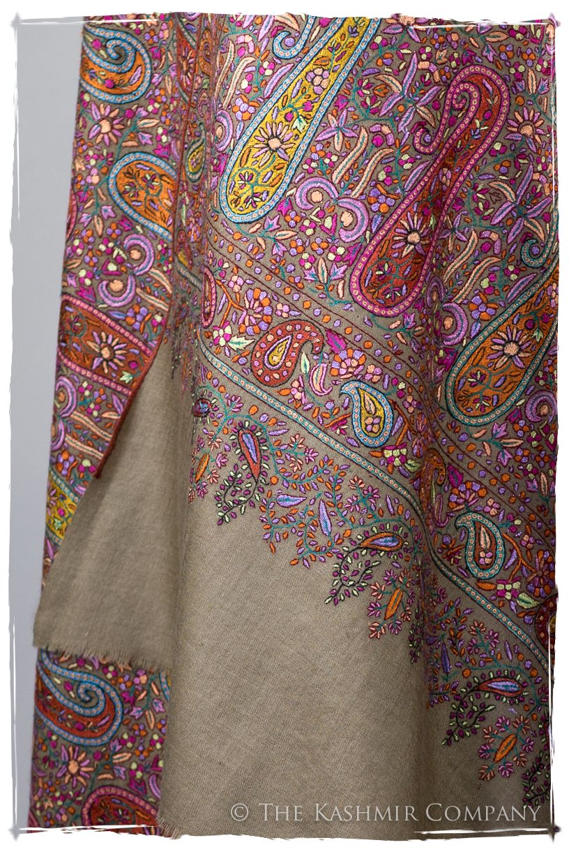 Le joyau Paisley - Grand Pashmina Shawl