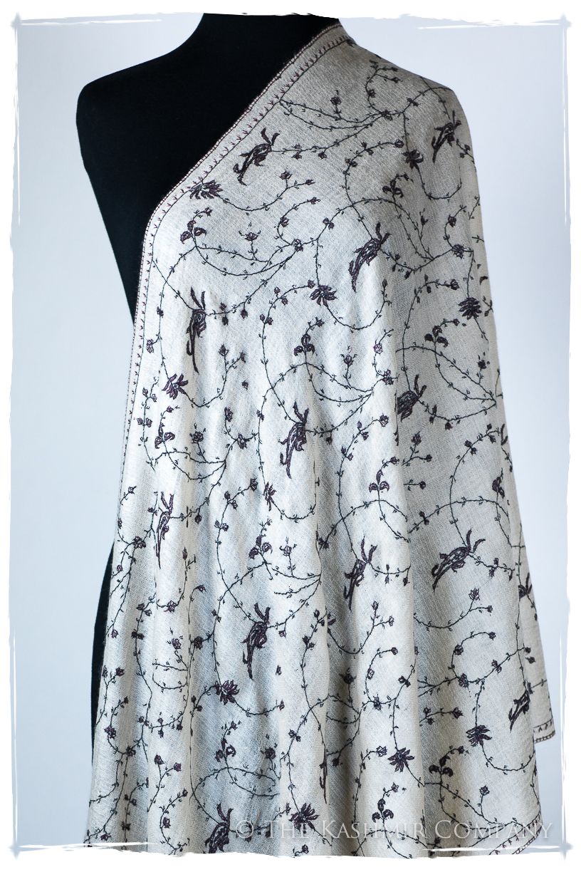 Clair de Lune Jardin Sienna L'amour Soft Cashmere Scarf/Shawl