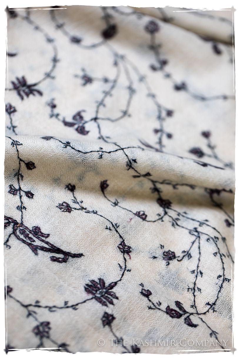 Clair de Lune Jardin Sienna L'amour Soft Cashmere Scarf/Shawl