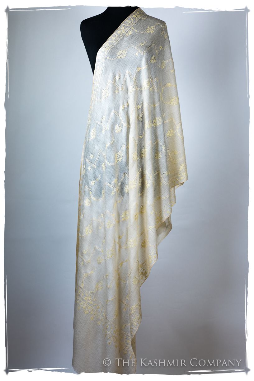 Joyau Tourmaline Arabesque L'amour Soft Cashmere Scarf/Shawl