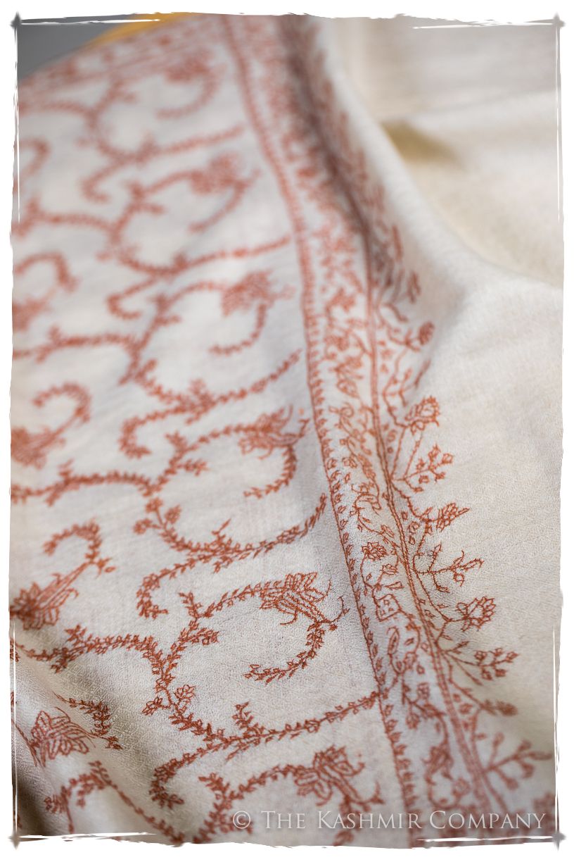 Morrocó Bijou Paisley L'amour Soft Cashmere Scarf/Shawl