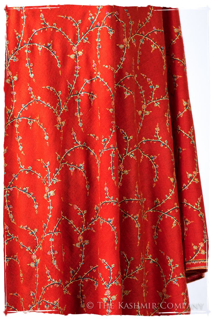 Cayenne l'or de Cléopâtre Jardin L'amour Soft Cashmere Scarf/Shawl