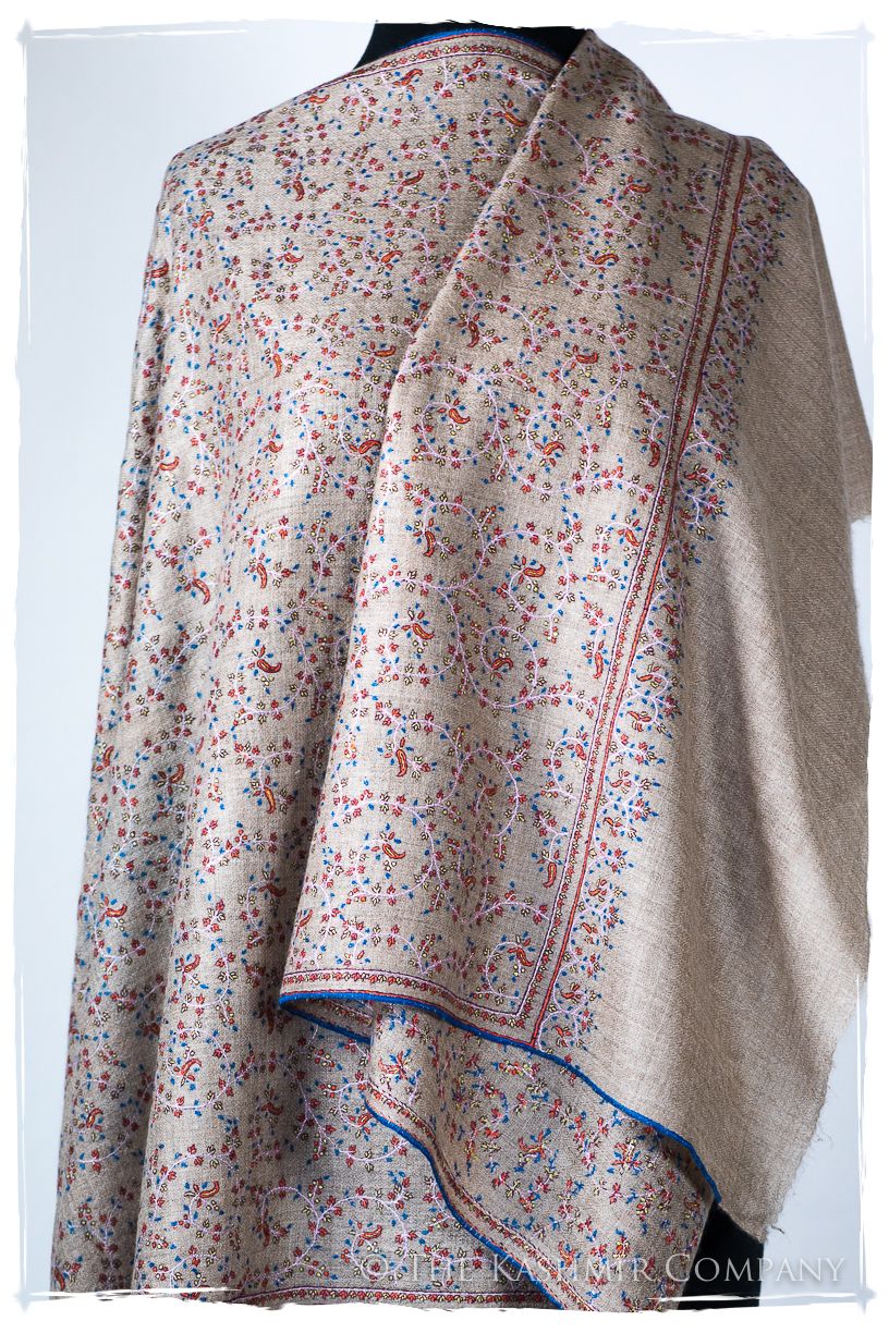 Mojave de Cléopâtre Jardin L'amour Soft Cashmere Scarf/Shawl
