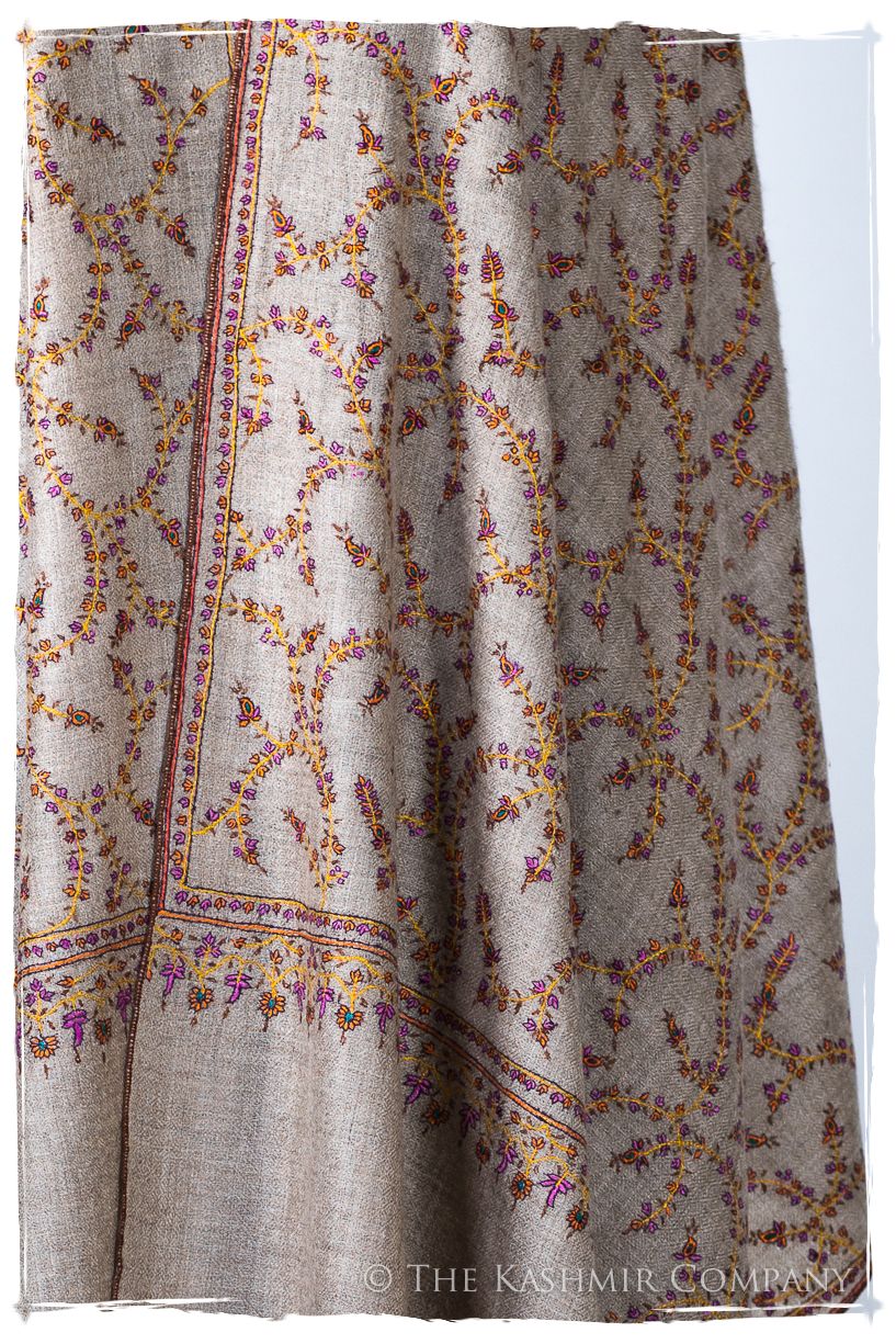 Iris de Cléopâtre Jardin L'amour Soft Cashmere Scarf/Shawl