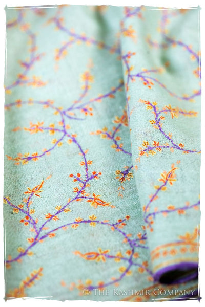 Jade de Cléopâtre Jardin L'amour Soft Cashmere Scarf/Shawl