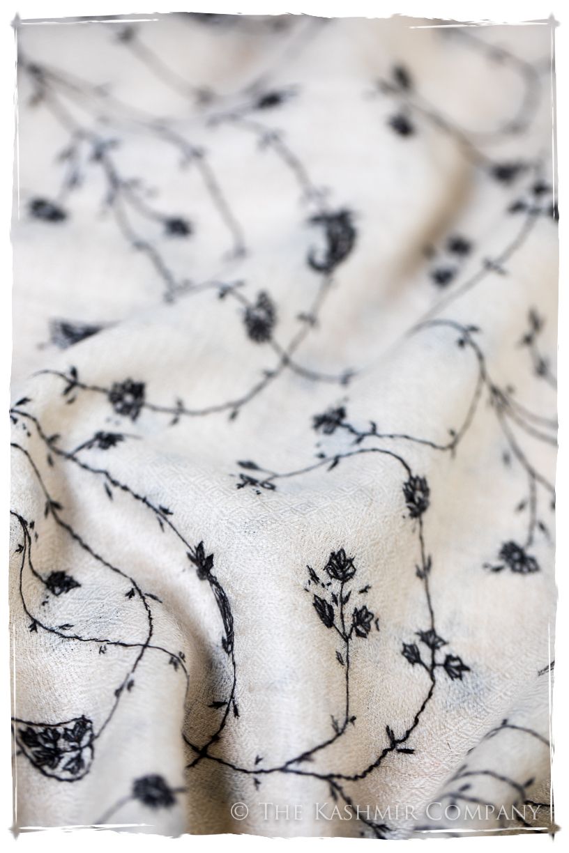 Clair de Lune Jardin Fruta L'amour Soft Cashmere Scarf/Shawl