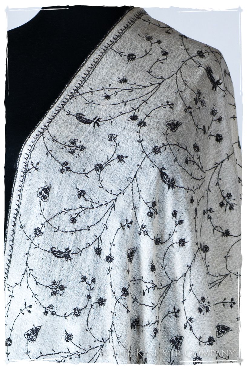 Clair de Lune Jardin Fruta L'amour Soft Cashmere Scarf/Shawl