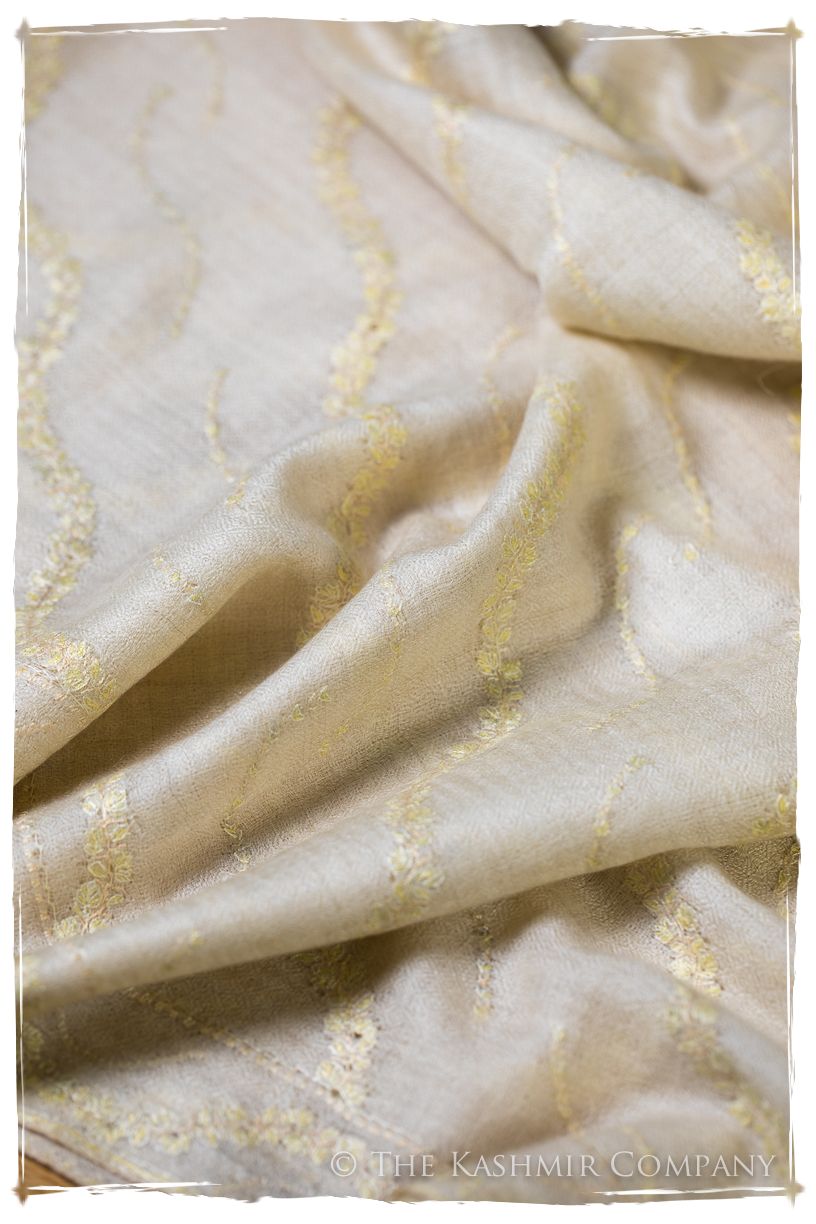 Tourmaline Arabesque L'amour Soft Cashmere Scarf/Shawl