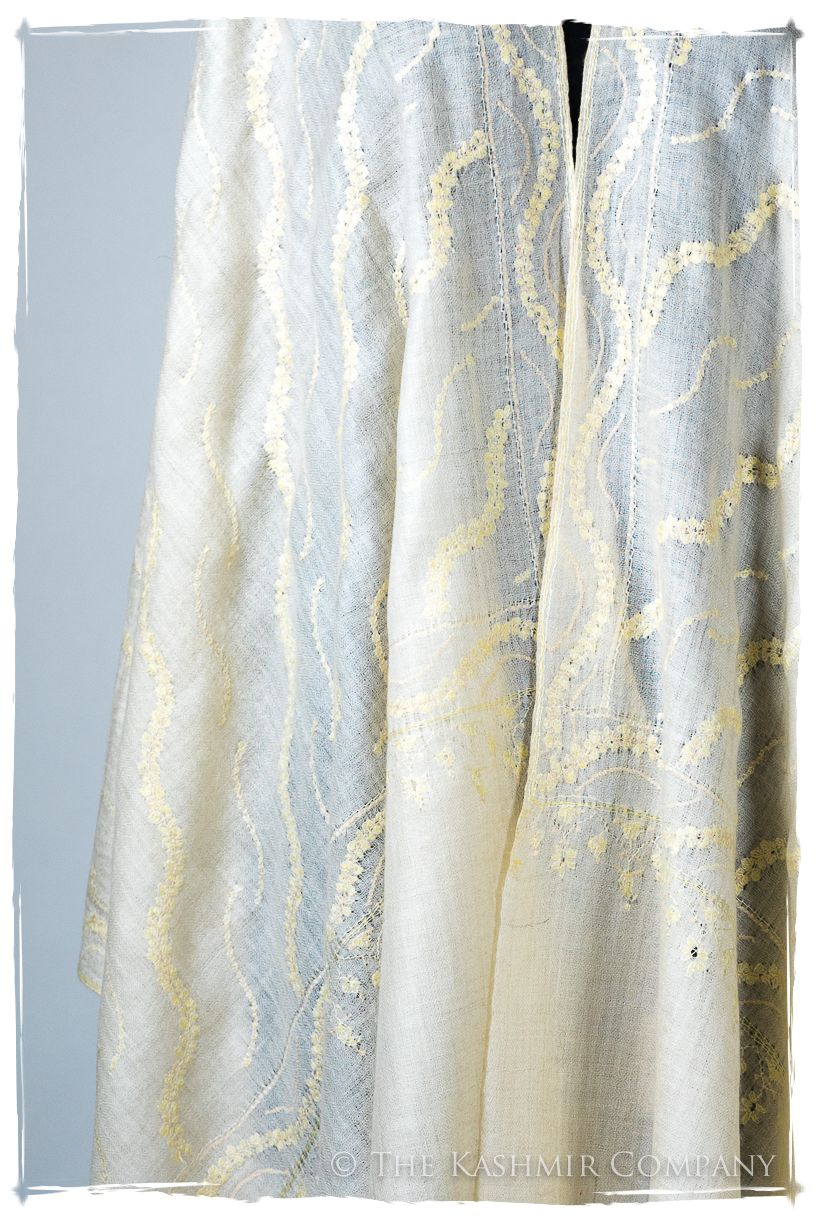 Tourmaline Arabesque L'amour Soft Cashmere Scarf/Shawl