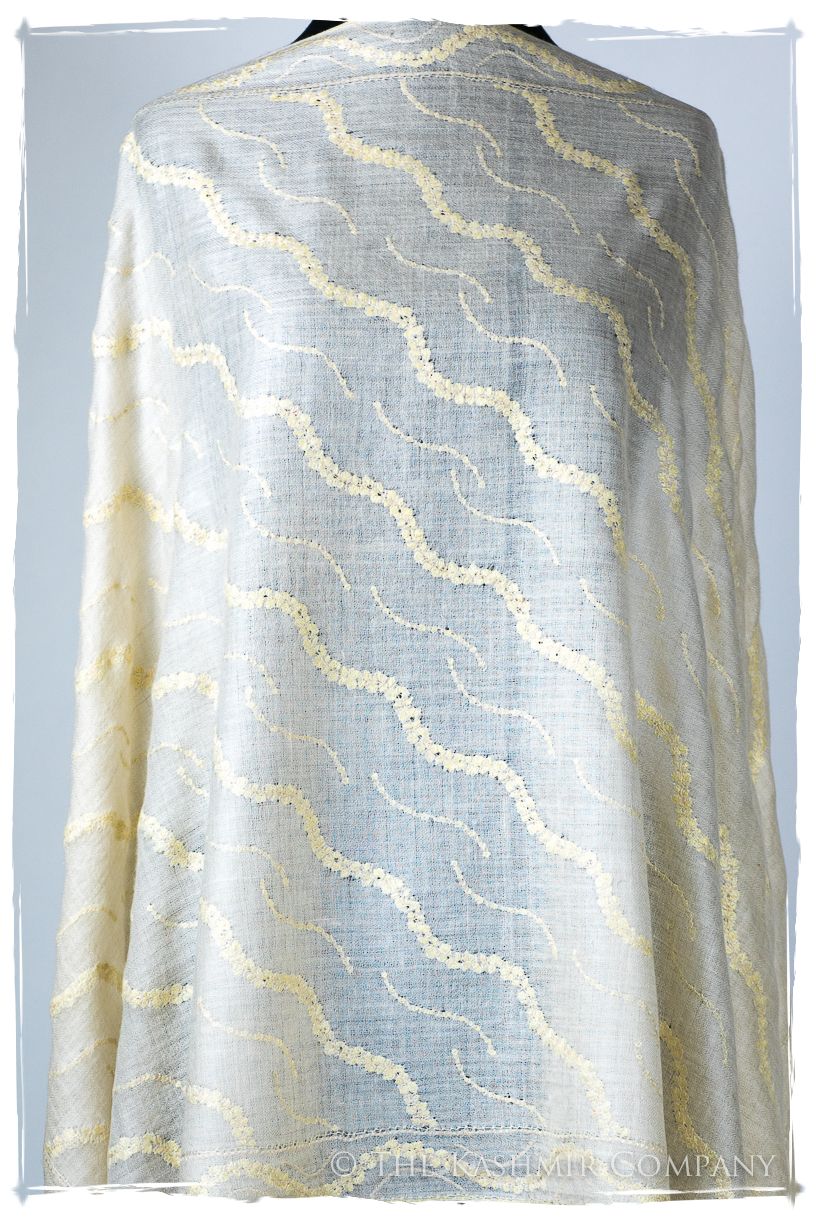 Tourmaline Arabesque L'amour Soft Cashmere Scarf/Shawl