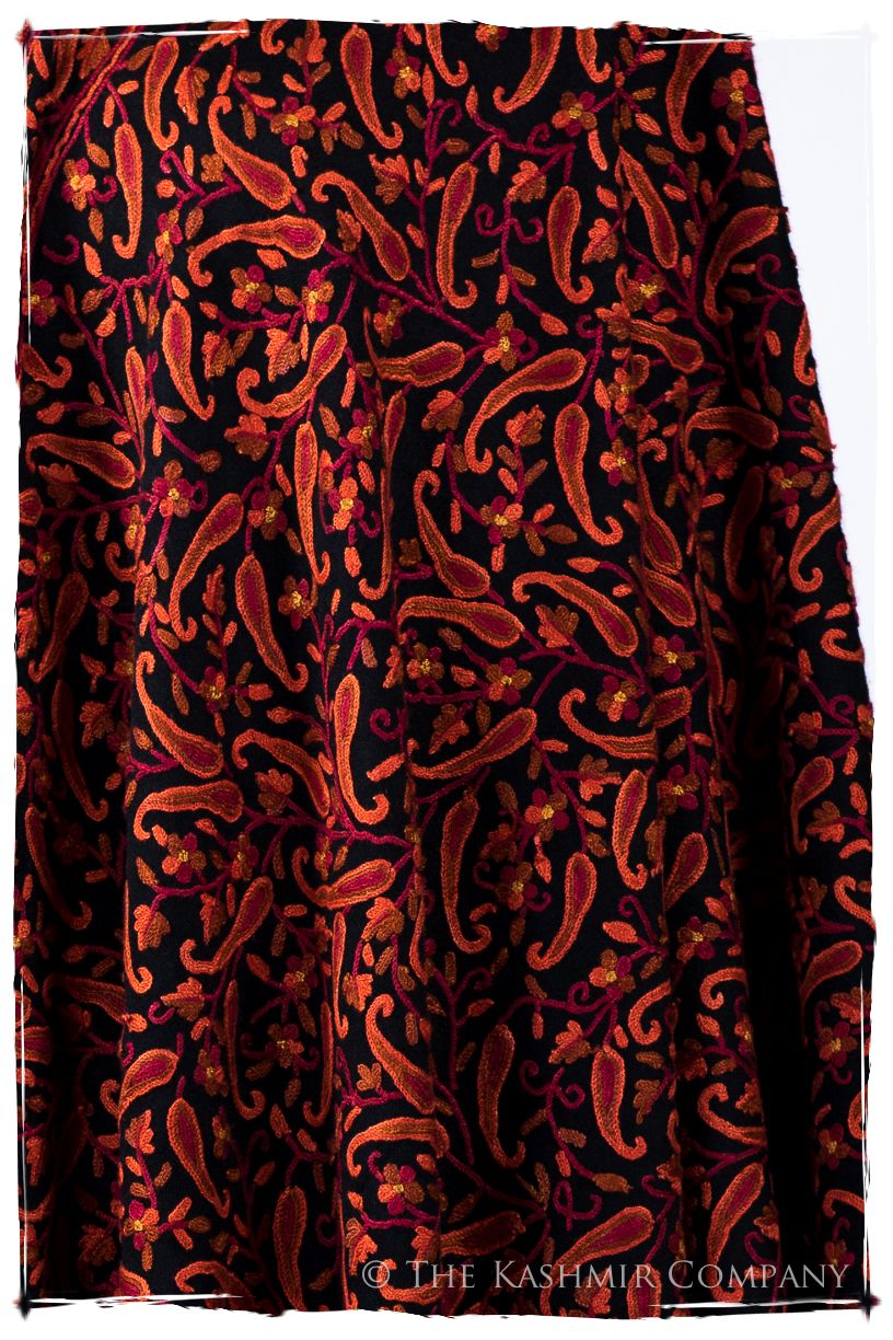 Prairie Bayou Carmel Paisley Shawl