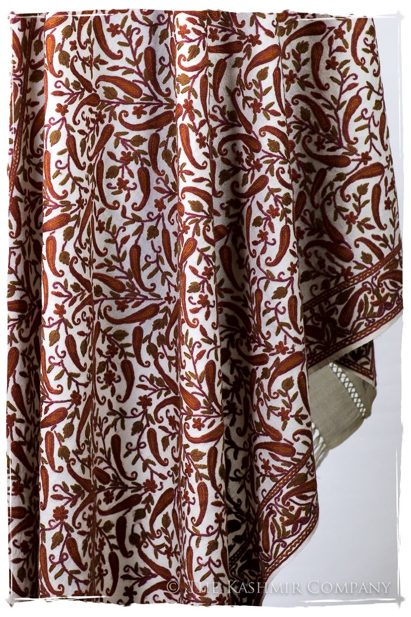 Prairie Bayou Bourbon Paisley Shawl