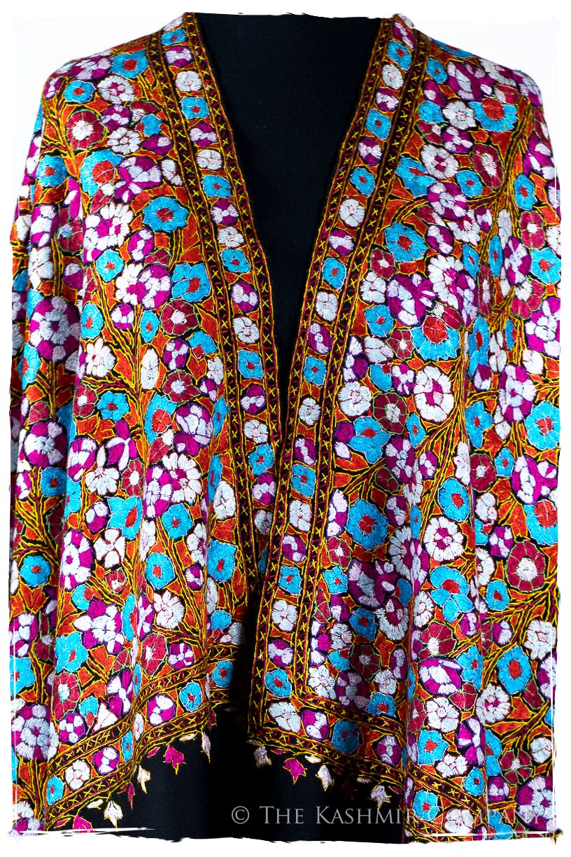 Croix Papier Mâché Fleurs La Rive Gauche Shawl