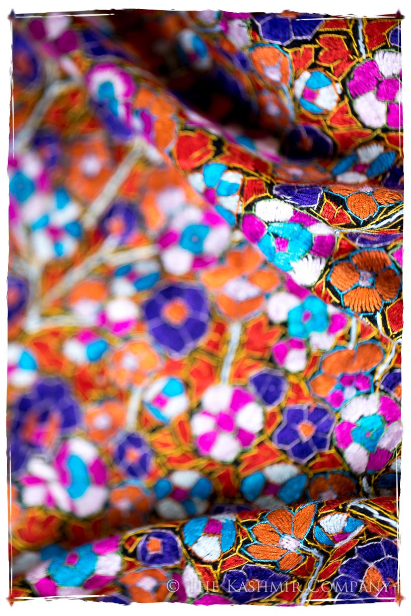 Lisieux Papier Mâché Fleurs La Rive Gauche Shawl