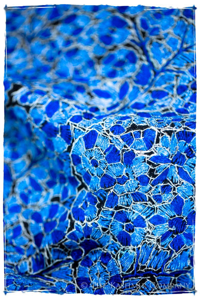 Oyonnax Papier Mâché Fleurs La Rive Gauche Shawl