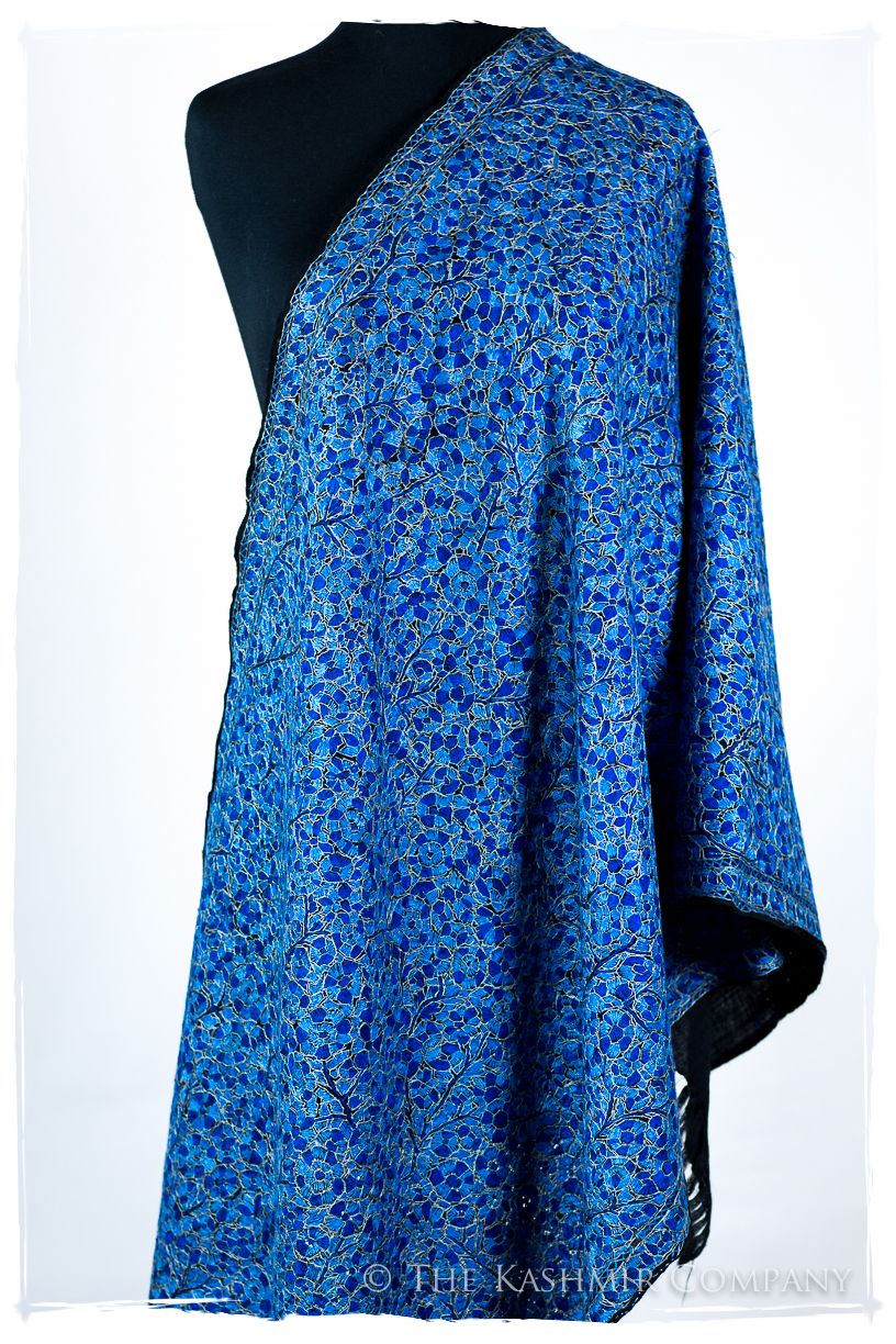 Oyonnax Papier Mâché Fleurs La Rive Gauche Shawl