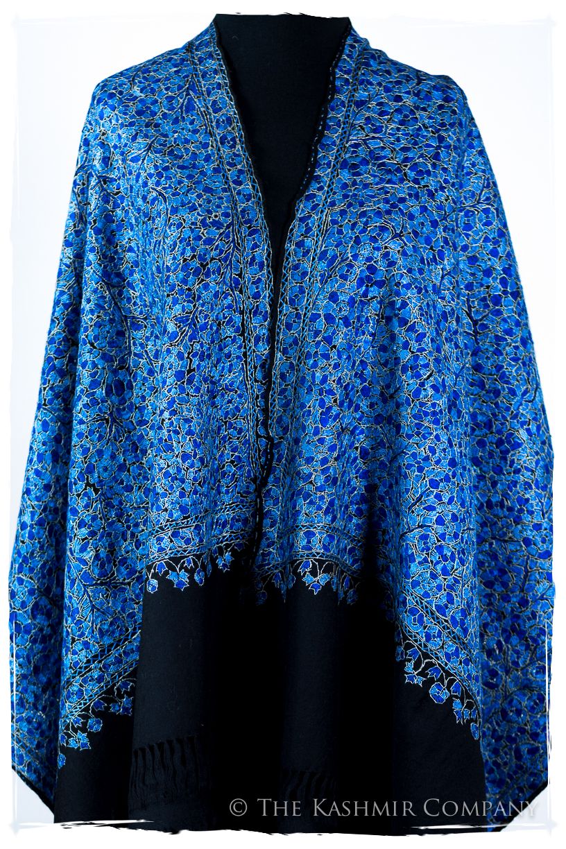 Oyonnax Papier Mâché Fleurs La Rive Gauche Shawl