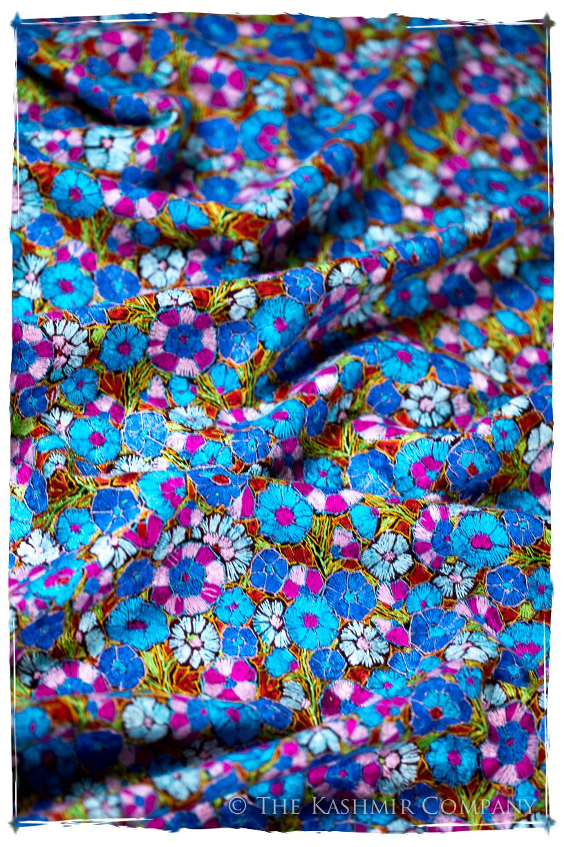 Vertou Papier Mâché Fleurs La Rive Gauche Shawl
