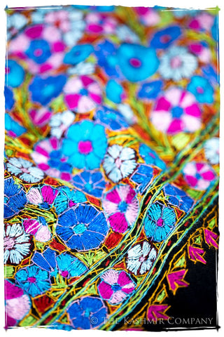 Vertou Papier Mâché Fleurs La Rive Gauche Shawl