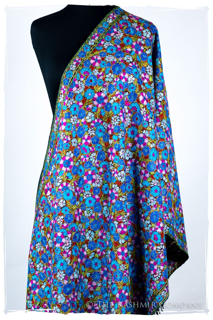 Vertou Papier Mâché Fleurs La Rive Gauche Shawl