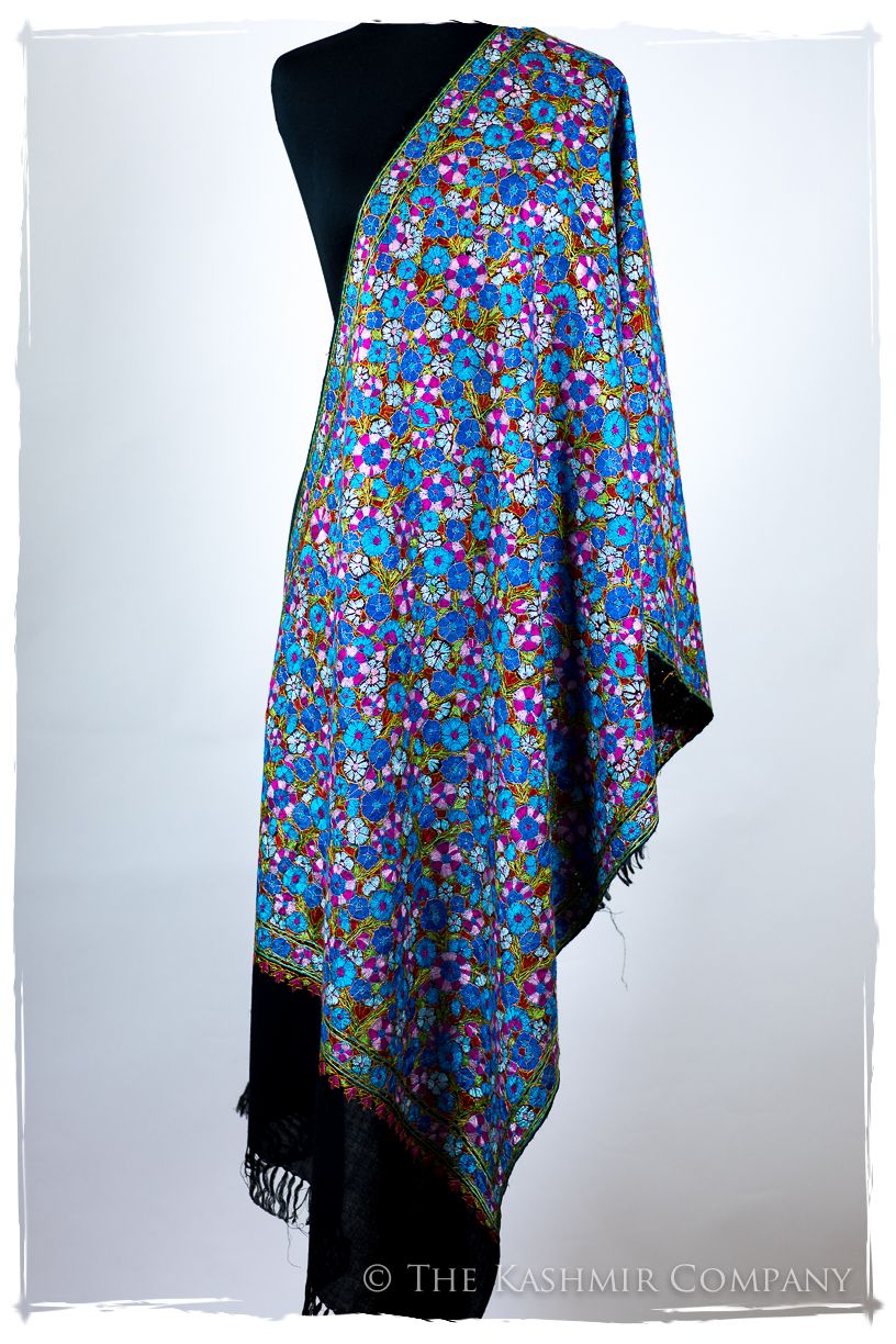 Vertou Papier Mâché Fleurs La Rive Gauche Shawl