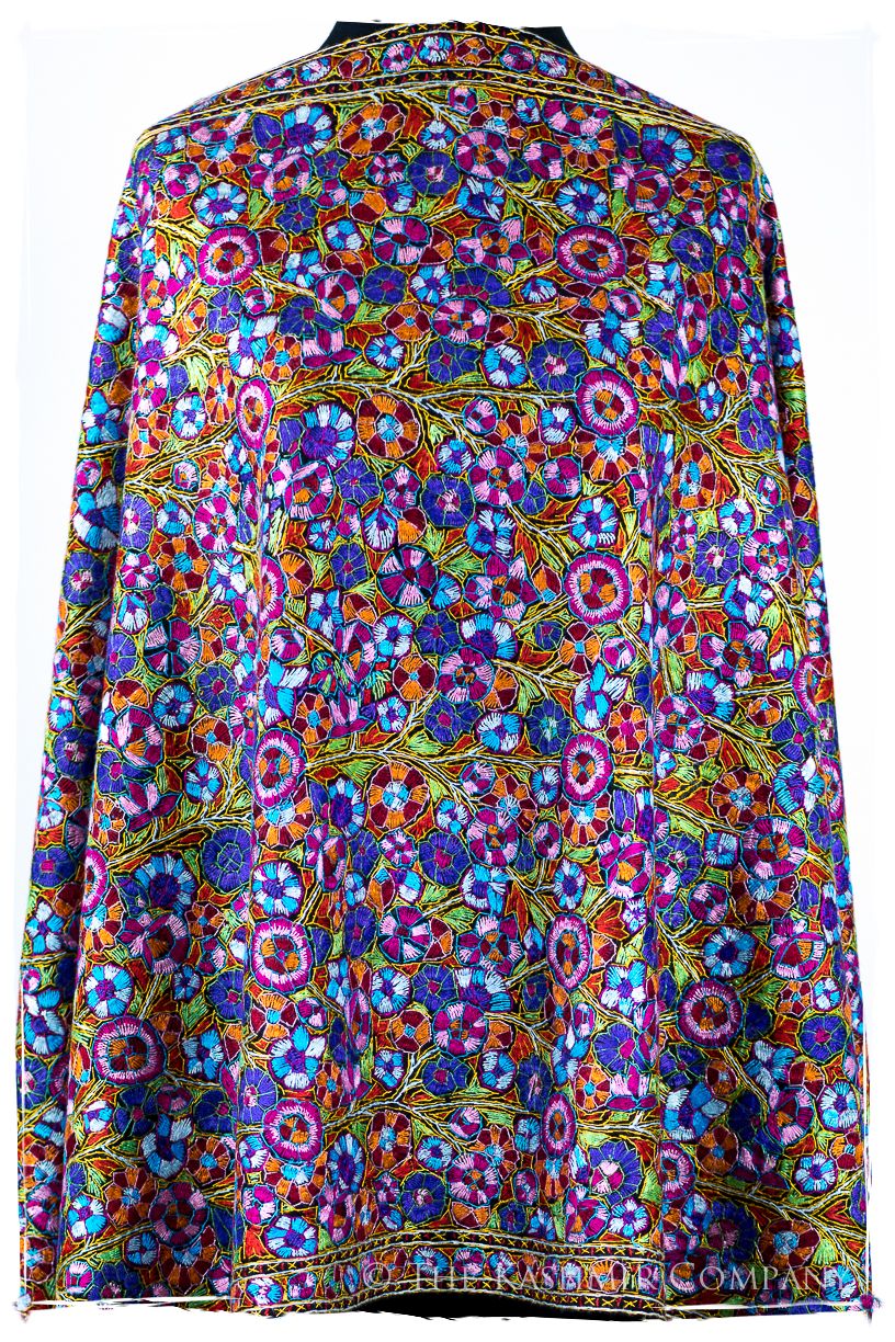 Blagnac Papier Mâché Fleurs La Rive Gauche Shawl