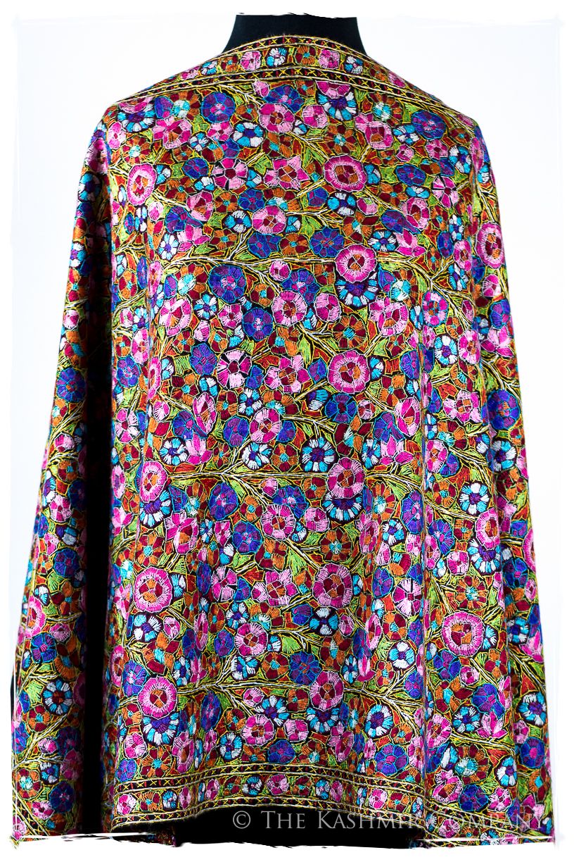 Miramas Papier Mâché Fleurs La Rive Gauche Shawl