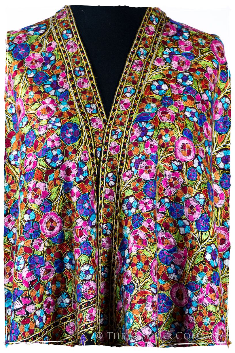 Miramas Papier Mâché Fleurs La Rive Gauche Shawl