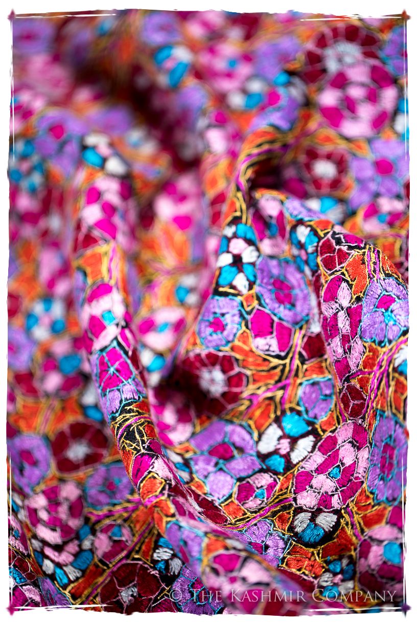 Bègles Papier Mâché Fleurs La Rive Gauche Shawl