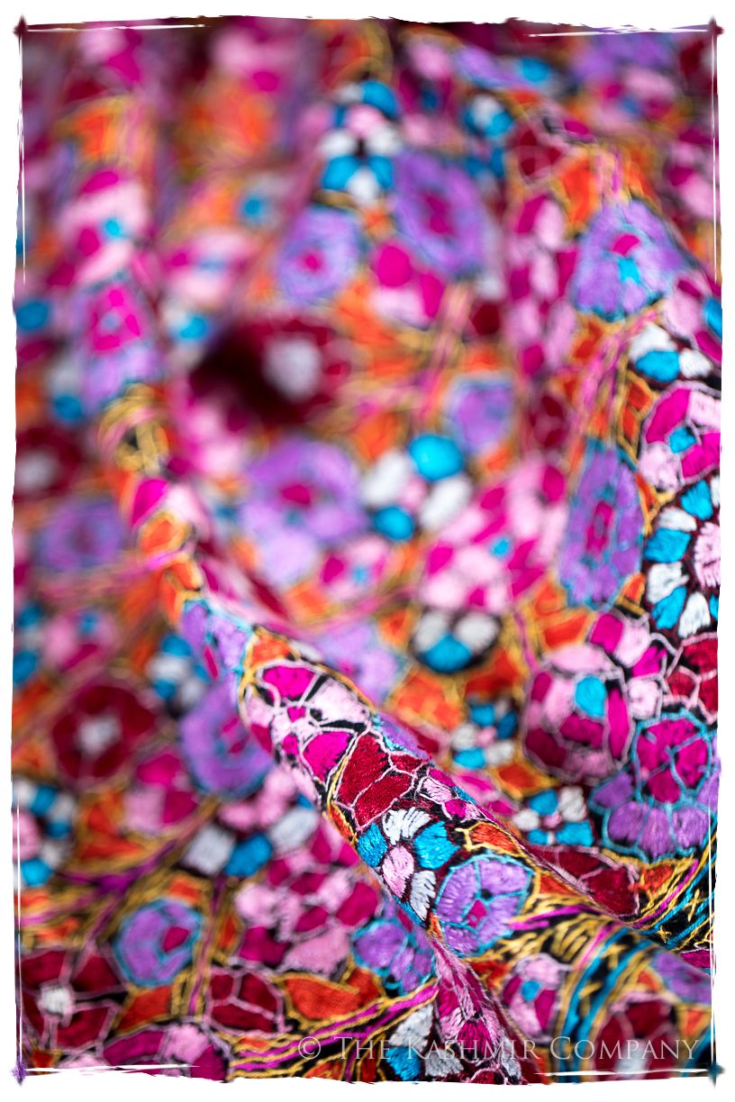 Bègles Papier Mâché Fleurs La Rive Gauche Shawl