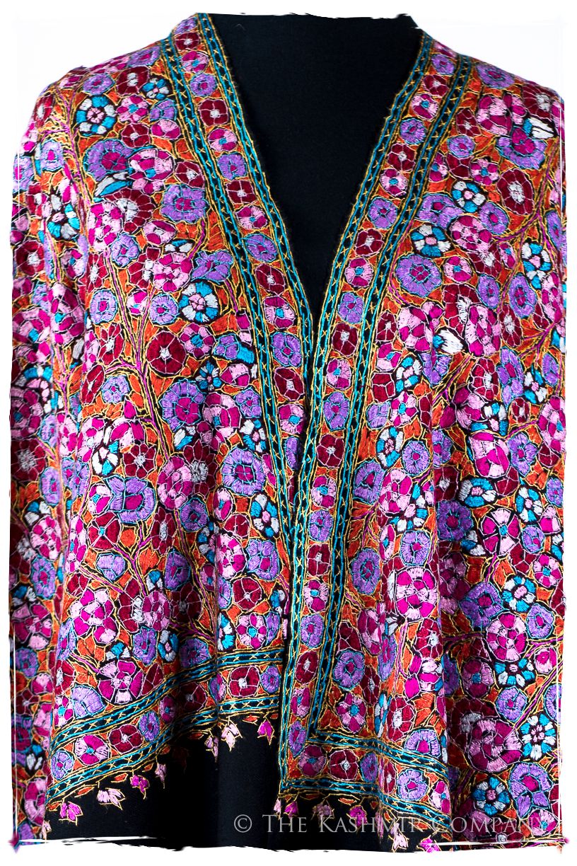 Bègles Papier Mâché Fleurs La Rive Gauche Shawl