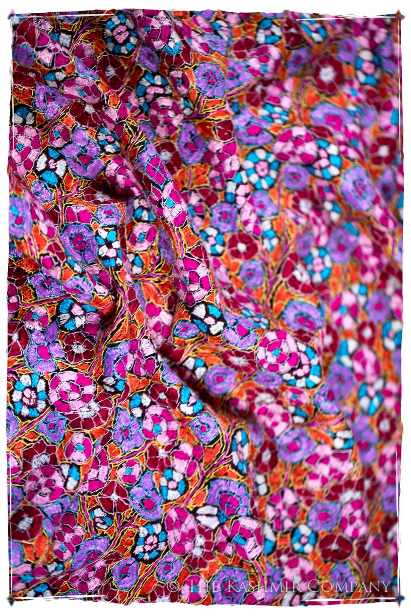 Bègles Papier Mâché Fleurs La Rive Gauche Shawl