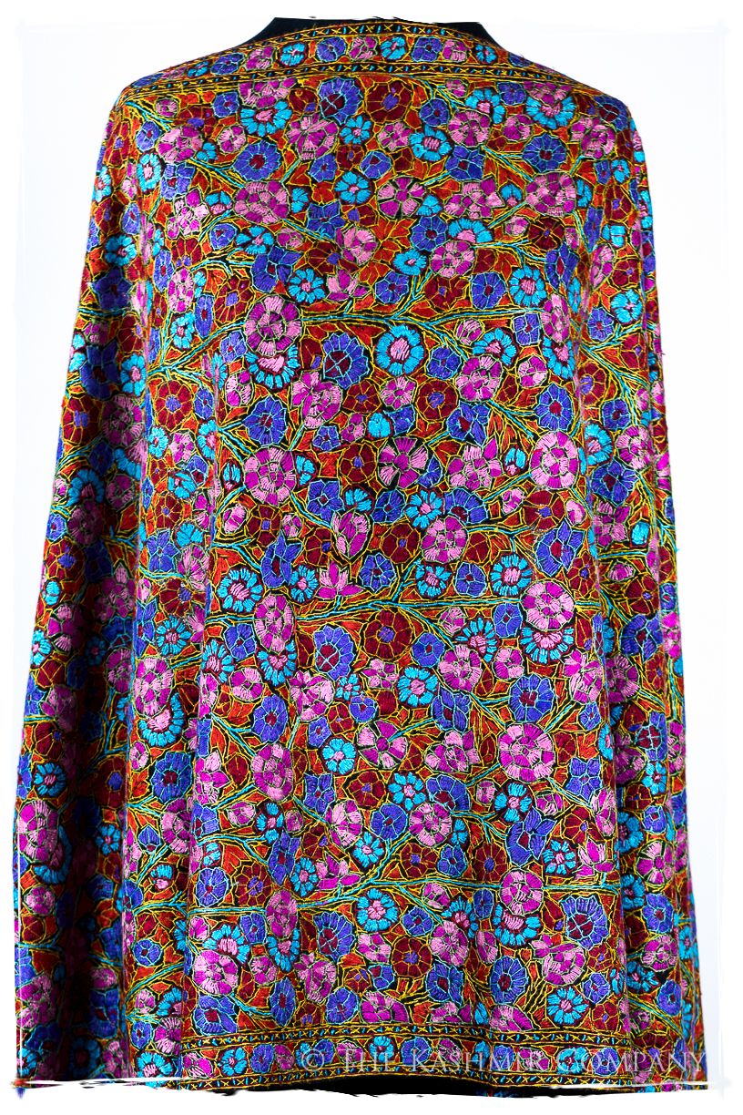 Vallauris Papier Mâché Fleurs La Rive Gauche Shawl
