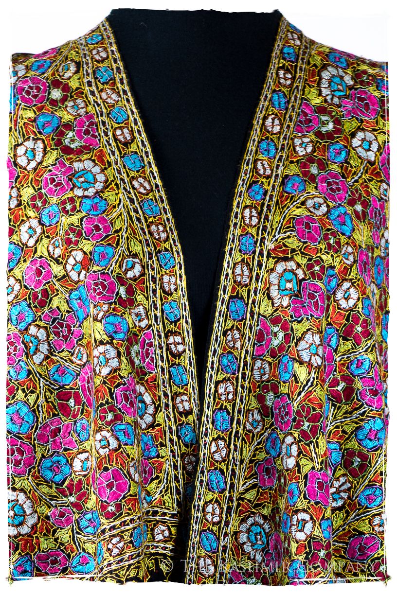 Sannois Papier Mâché Fleurs La Rive Gauche Shawl