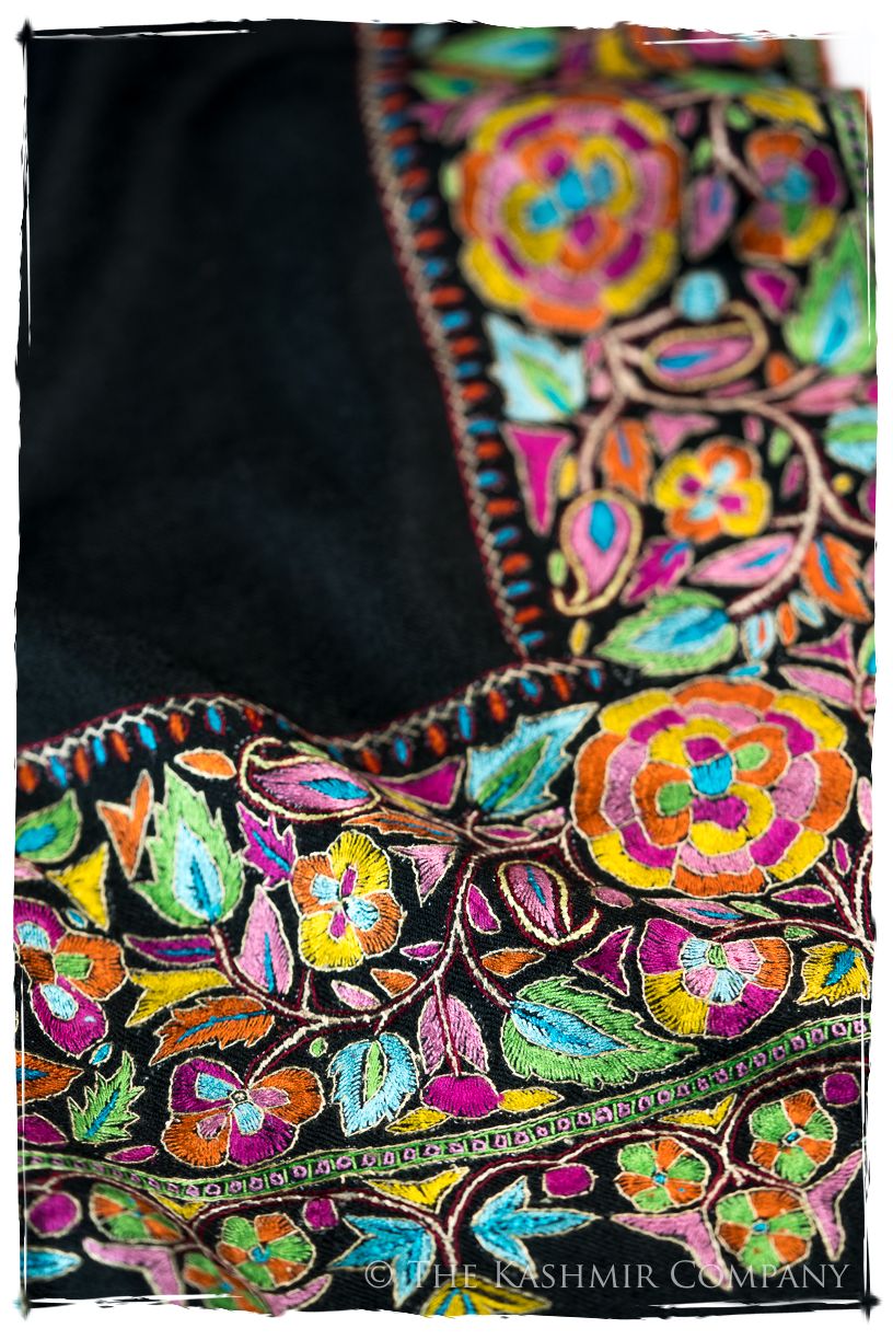 Orient de nuit de Québec - Grand Pashmina Shawl